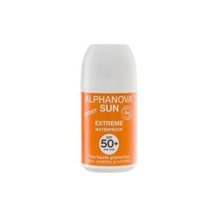 Alphanova Sun Bio Krem Przeciwsłoneczny w kulce, filtr SPF50+, EXTREME SPORT 50ml